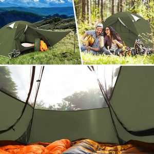Mit was Camping machen? Bessport Zelt für zwei Personen, Outdoor, Treckling, Festival, Campingleben, Camping-Leben